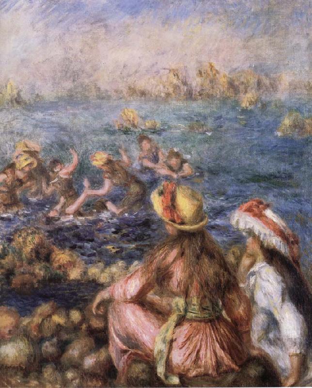 Pierre-Auguste Renoir Baigneuses Spain oil painting art